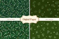 Flower Pattern Background Wallpaper Digital Paper Wrap_6 Product Image 1