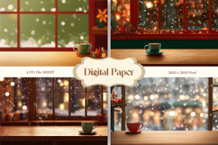 Christmas Light String Overlay Backdrop Background Wallpaper Product Image 1