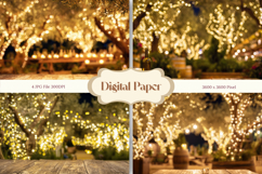 Christmas Light String Overlay Backdrop Background Wallpaper Product Image 1