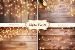 Christmas Light String Overlay Backdrop Background Wallpaper Product Image 1
