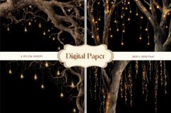 Christmas Light String Overlay Backdrop Background Wallpaper Product Image 1