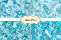 Crystal Diamond Texture Background Gemstone Wallpaper Product Image 1