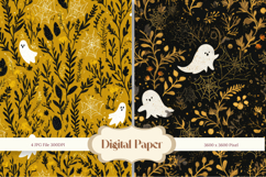 Halloween Background Ghost Scary Tomb Wallpaper Backdrop_8 Product Image 1