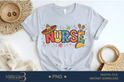 Funny Cinco De Mayo Nurse Png,Cinco De Mayo Png,Cinco De May Product Image 2