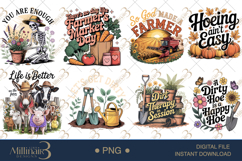 Farmer PNG Bundle |Farm Fresh Designs | Garden, Tractor Product Image 1