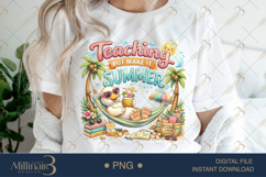 Teaching But Make It Summer PNG Cute Teacher Summer Clipart Product Image 1