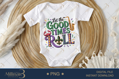 Let The Good Times Roll PNG, Mardi Gras Shirt Design with Sa Product Image 1