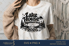 Lake House Memories 2026 SVG PNG, Matching Family Vacation S Product Image 1
