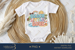 Beach Little Soul PNG, Cute Summer Beach Design, Kids Summer Product Image 1