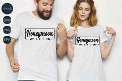 Honeymoon Vibes SVG PNG Sublimation|Marriage Svg|Wedding SVG Product Image 1