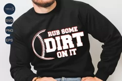 Rub Some Dirt  On It SVG PNG Sublimation |Football Game Product Image 1