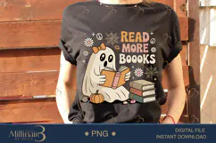Halloween Book Club PNG | Halloween & Fall Sublimat Product Image 1