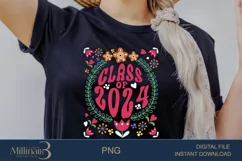 Class of 2024 PNG Sublimation |Senior Graduation Product Image 1