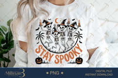 Stay Spooky Skeleton PNG|Funny Halloween Skeleton P Product Image 1