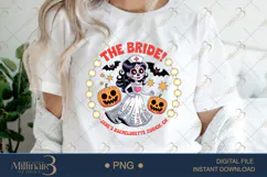 Halloween Bachelorette Party PNG| Halloween Couple Png Product Image 1
