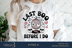 Final Boo Before I Do PNG| Spooky Bachelorette Fun Product Image 1