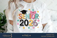 Senior Class of 2026 Graduation PNG, Class of 2006 ,Proud Mo Product Image 1