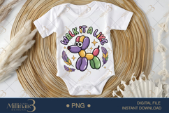Walk It A Like Mardi Gras PNG, Balloon Dog Carnival Shirt Product Image 1