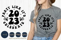 Party Like It's 2023 |Merry Christmas 2023 | Happy New year Product Image 1