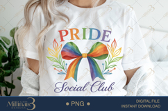 Pride Social Club PNG| Pride Sublimation Design Product Image 1