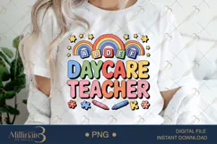 Daycare Teacher PNG|Daycare Provider Sublim Product Image 1