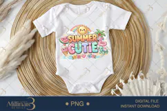 Cute Summer PNG Design, Kawaii Summer Cutie Clipart, Pastel Product Image 1
