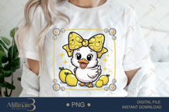 Lemon Goose PNG |Cute Summer Clipart with Cottagecore Vibes Product Image 1
