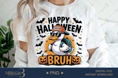 Happy Halloween, Bruh Sublimation PNG| Happy Halloween Product Image 1