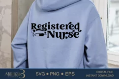 Registered Nurse SVG PNG Sublimation |CNA Life | Nurse Product Image 1