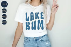 Lake Bum SVG PNG Sublimation |Lake Day Svg Product Image 1
