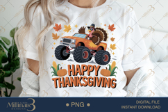Happy Thanksgiving PNG PNG |Fun Fall Shirt D Product Image 1
