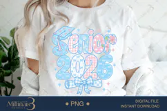Graduation Preppy Senior 2026 PNG, Class of 2006 ,Proud Mom Product Image 1
