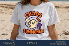 Chaos Summoner PNG, Funny Chaos Quote Design, Sarcastic Subl Product Image 1