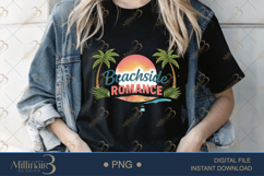 Beachside Romance PNG Tropical Sunset Love Quote Design Product Image 1