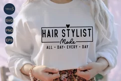 Hair Stylist Mode All Day Every Day SVG PNG Product Image 1