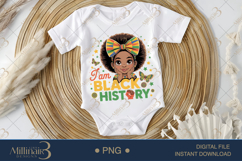 Am Black History PNG for Black History Month Shirt, African Product Image 1