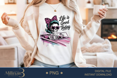 Life Is Good Today PNG Positive Vibes Sublimation Design Product Image 1