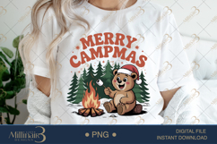 Merry Campmas PNG Sublimation Product Image 1