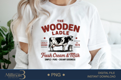 The Wooden Ladle PNG | Farm Fresh Kitchen PNG Product Image 1