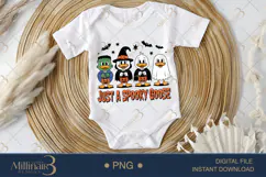 Just A Spooky Halloween Goose PNG |Kids Halloween Clipart Product Image 1