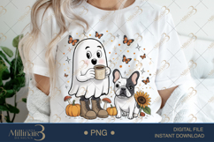 Halloween Dog Mom Club PNG |Ghost Dog, Pumpkin Pu Product Image 1