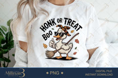 Honk or Treat Halloween Goose Sublimation PNG| Happy Hallowe Product Image 1