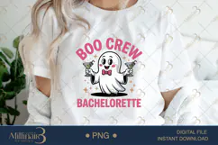 Bride Boo Crew Halloween PNG |Spooky Bride Boo Crew PNG Product Image 1