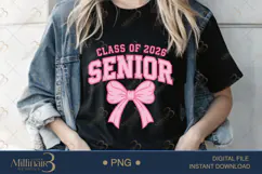 Coquette Senior 2026 PNG, Class of 2006 ,Proud Mom 2026 Product Image 2