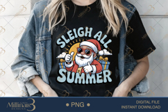Sleigh All Summer PNG | Halloween Sublimation Product Image 2