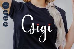 Gigi SVG PGN|Mother's Day|Funny Family Quotes Product Image 2