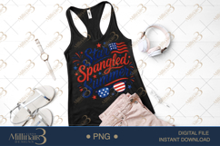 Star Spangled Summer PNG, Patriotic Summer Sublimation Desi Product Image 2