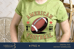 American Football PNG Bundle |Digital Design for Game Day Ap Product Image 3