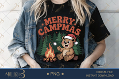 Merry Campmas PNG Sublimation Product Image 2