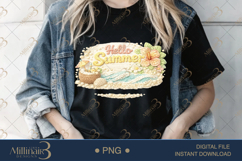 Hello Summer Crochet PNG Beachy Handmade Vibes Product Image 2